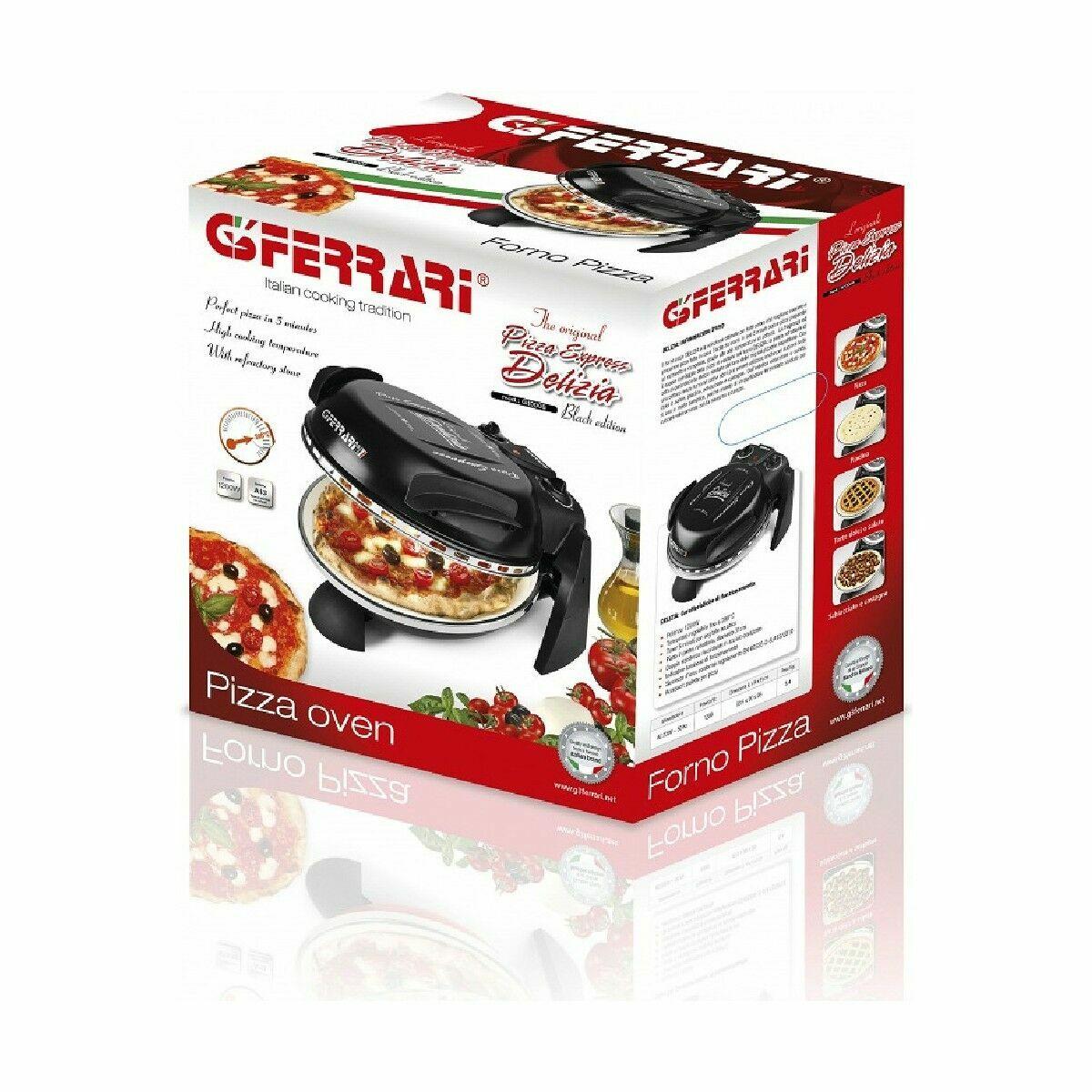 Pizzera G3Ferrari G1000610 Negro 1200 W