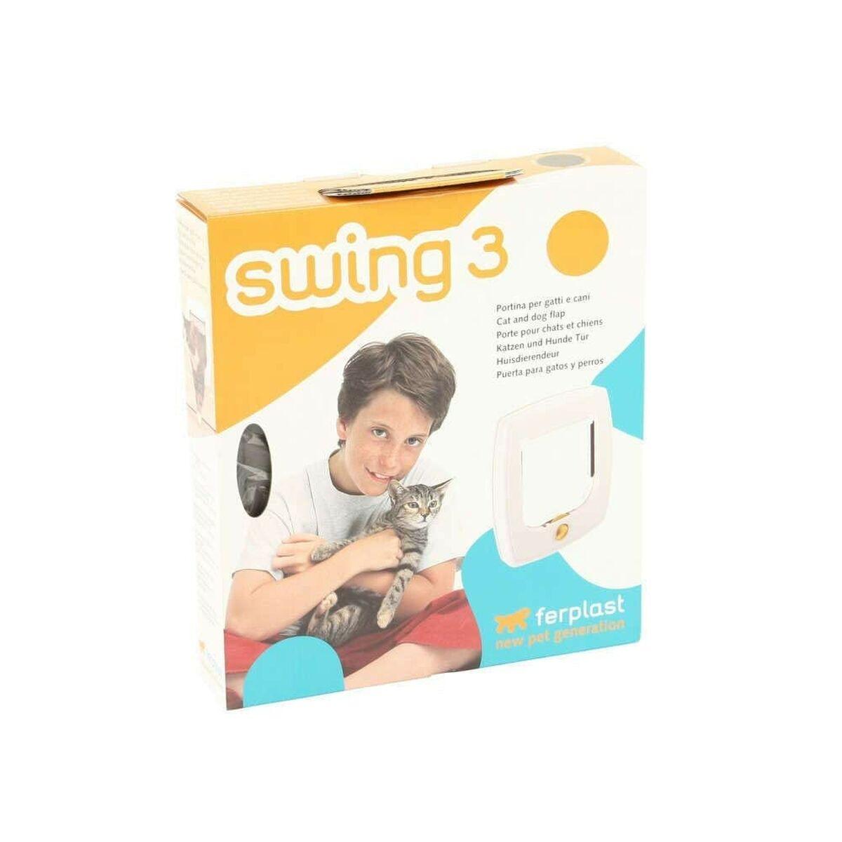 Gatera Ferplast Swing 3 Marrón Bronce Plástico