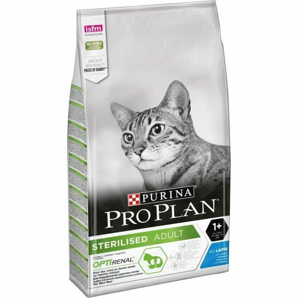Comida para gato Purina Sterilised OPTIrenal Adulto Conejo 10 kg