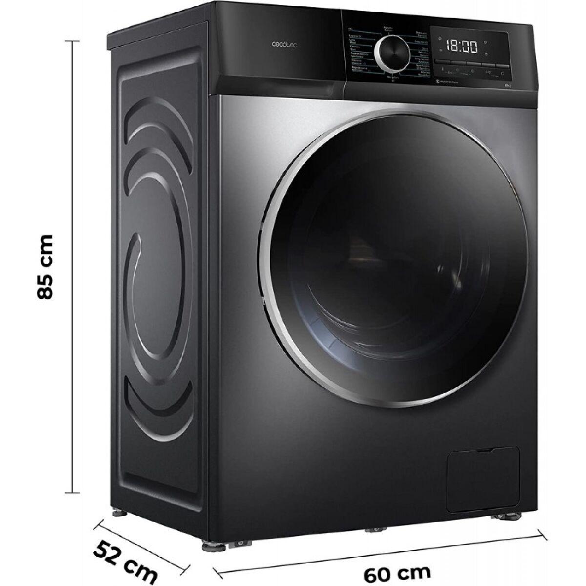 Lavadora Cecotec Bolero DressCode 8500 Inverter 8 kg