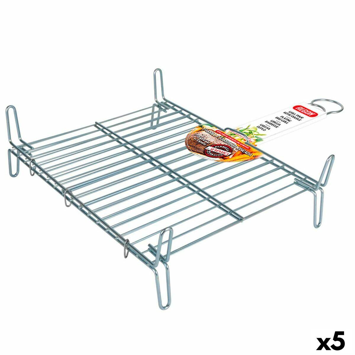 Parrilla Algon   Doble Zincado 35 x 40 cm (5 Unidades)