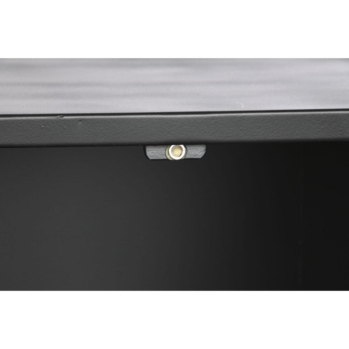 Cajonera Home ESPRIT Negro Metal Loft 75 x 45 x 80 cm