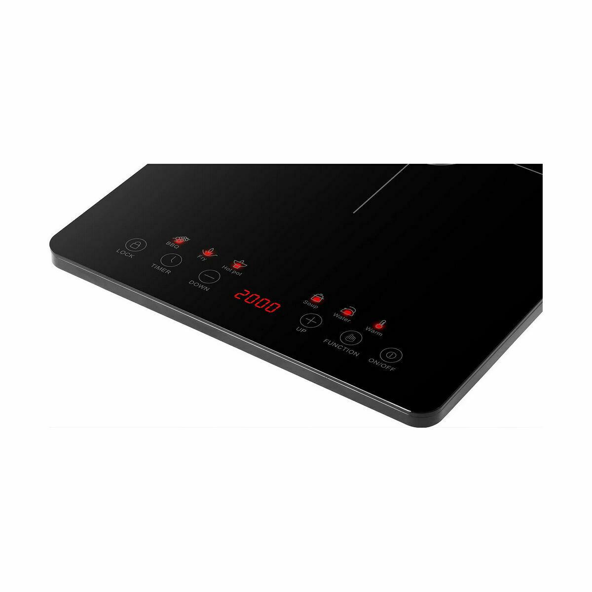 Placa de Inducción Fagor Lexie 2000 W Negro
