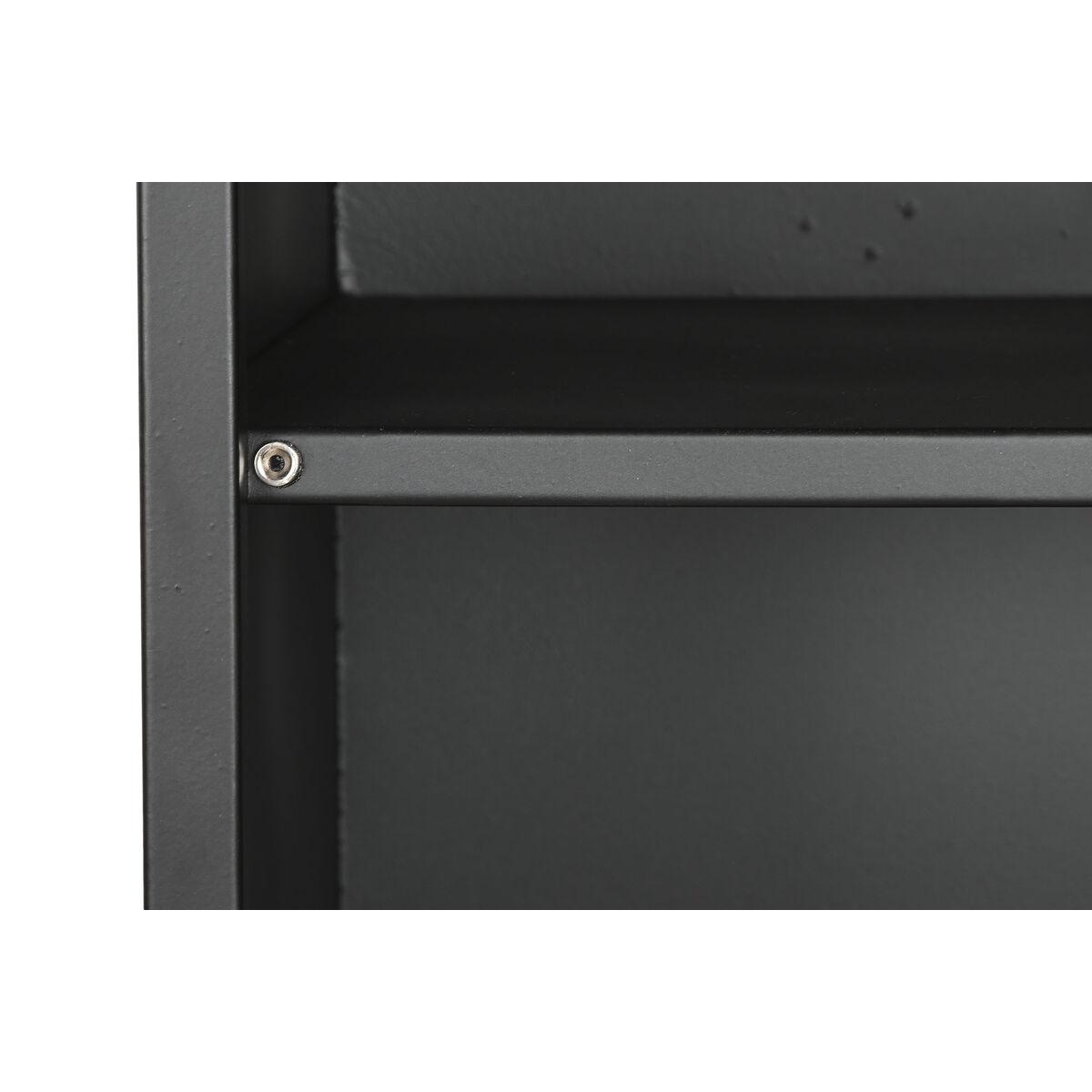 Estantería Home ESPRIT Negro Metal 40 x 41 x 180 cm