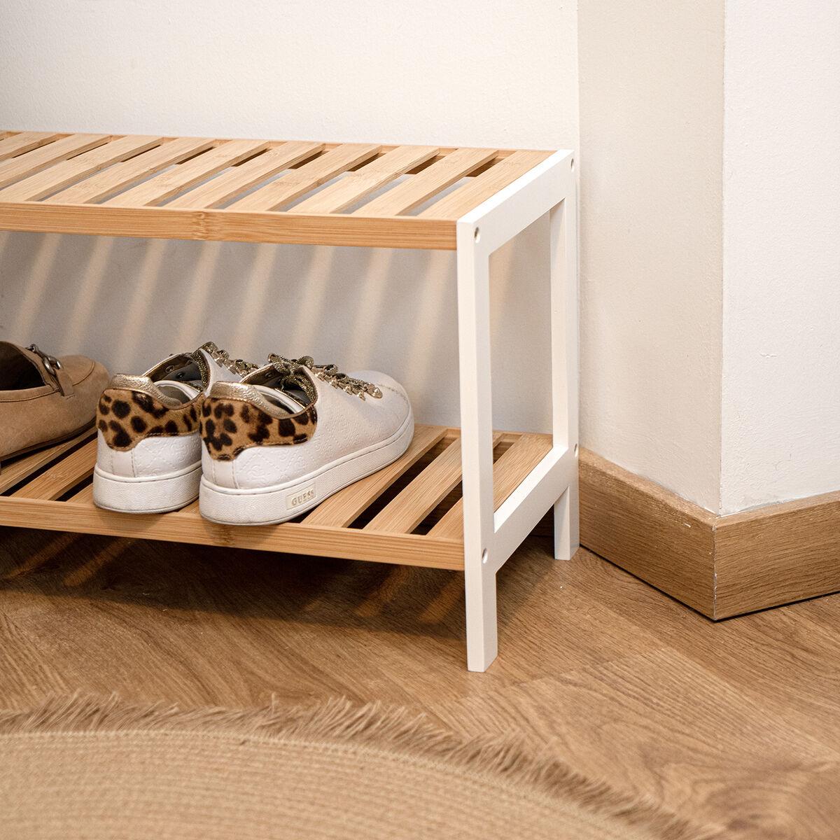 Zapatero Vinthera Moa Natural Bambú 69 x 24,5 x 31 cm