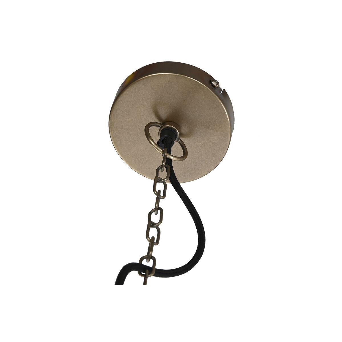 Lámpara de Techo Home ESPRIT Cobre Metal Hierro 50 W 90 x 90 x 20 cm
