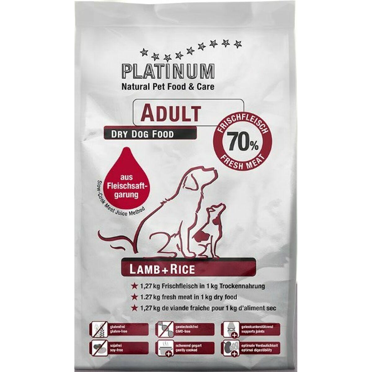 Pienso Platinum                                 Adulto Cordero Arroz 15 kg