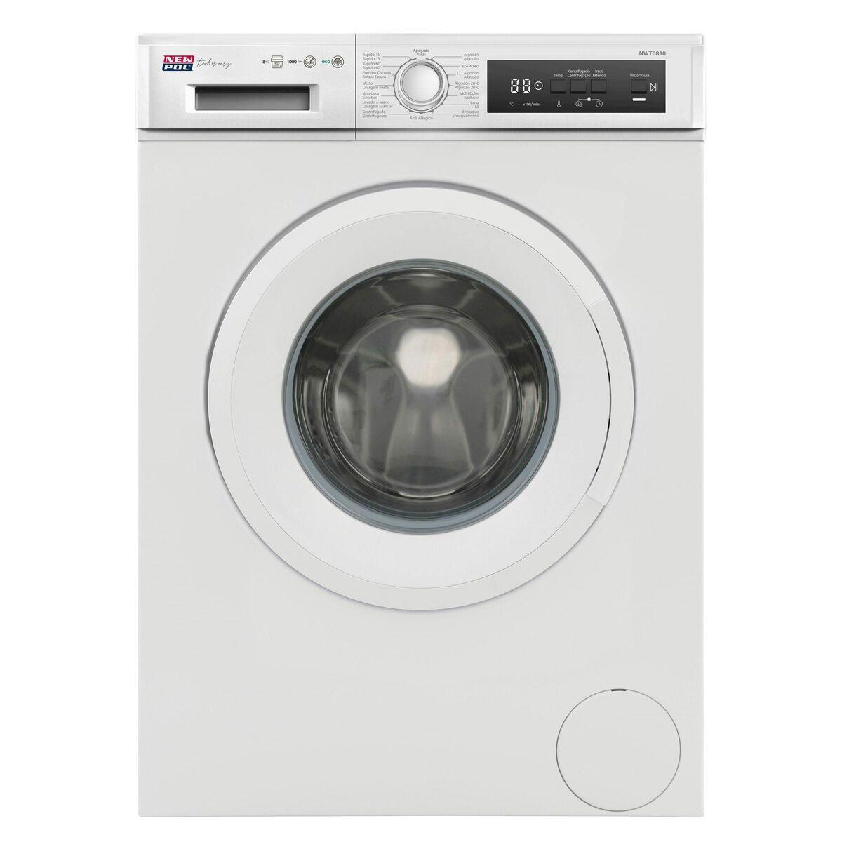 Lavadora New Pol NWT0810 1000 rpm