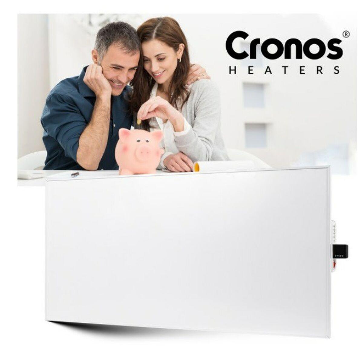 Calefactor Cronos CRP-600TWP Blanco Gris 600 W 1 Pieza