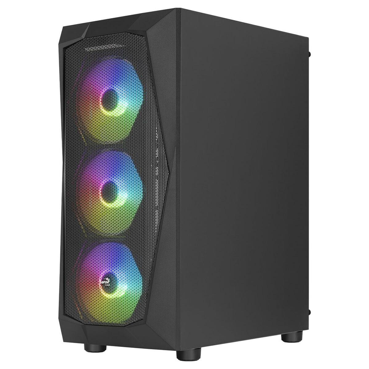 Caja Semitorre ATX Aerocool Falcon-A-BK-V1 Negro