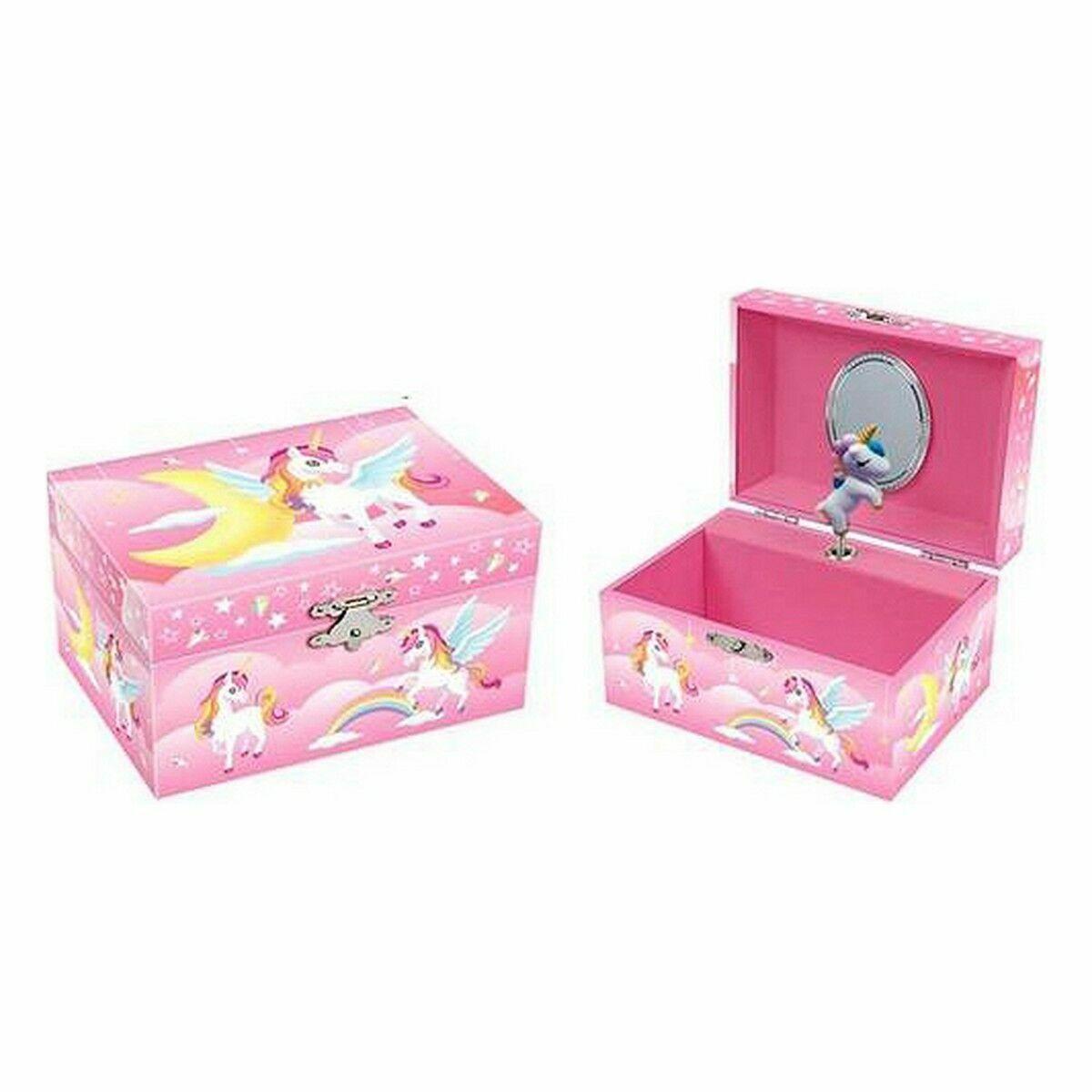 Caja-Joyero Roymart Dance of the sugar plum fairy Unicornio Rosa
