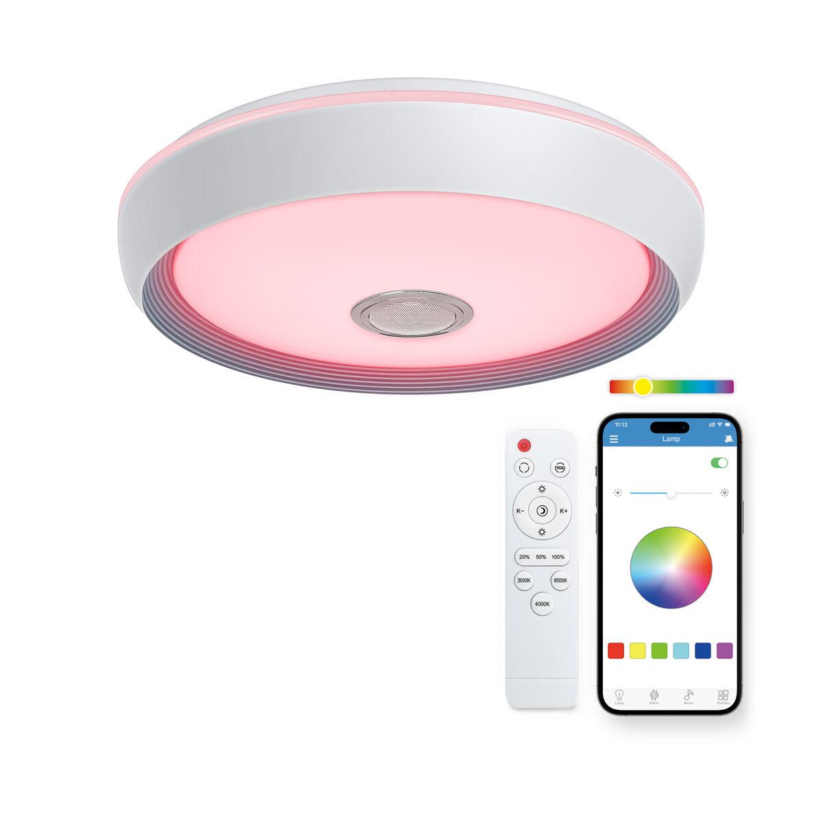 Plafón LED KSIX Glory 58,3 w 3000k - 6500k 6200 Lm 47 x 9,5 cm