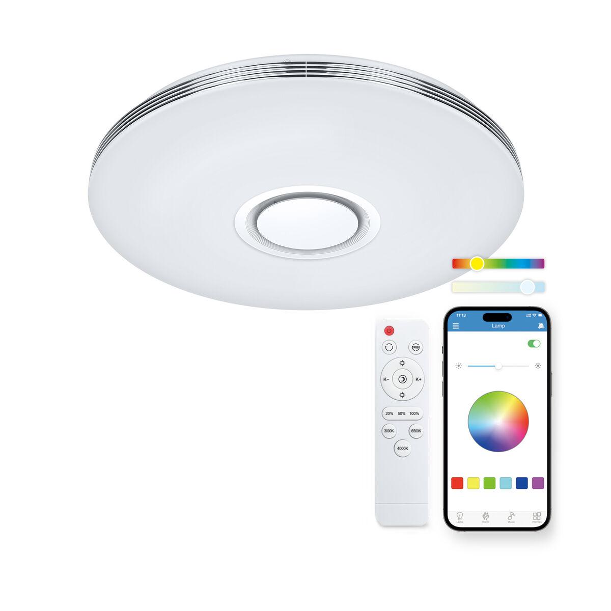 Plafón LED KSIX Aura 66,4 w 3000k - 6500k 7200 lm 49 x 7,5 cm