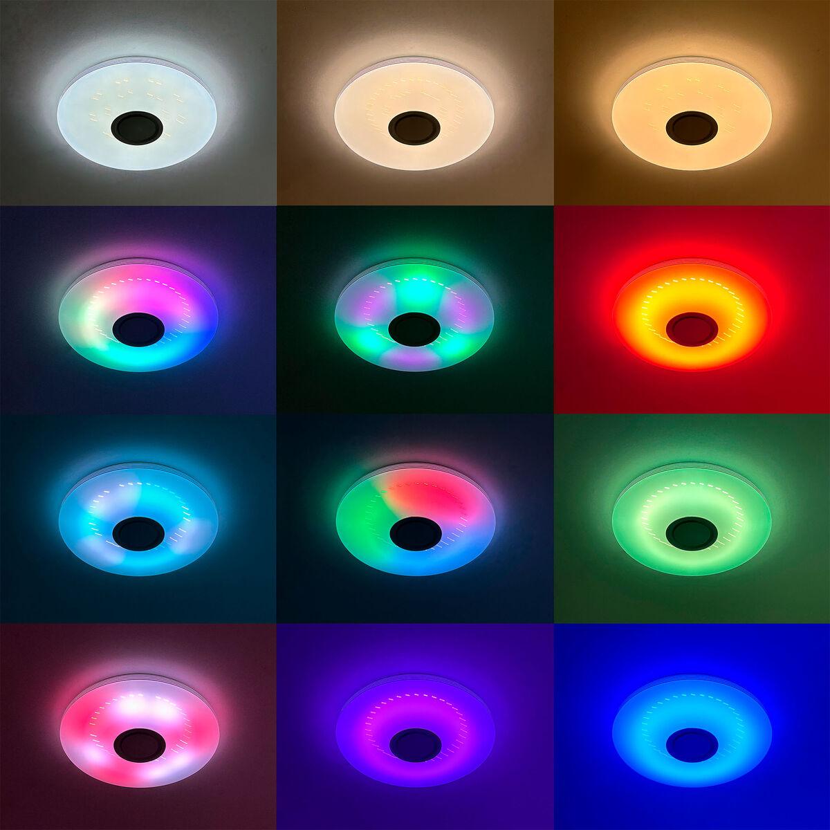 Plafón LED KSIX Aura 66,4 w 49 x 7,5 cm Blanco (3000k - 6500k)