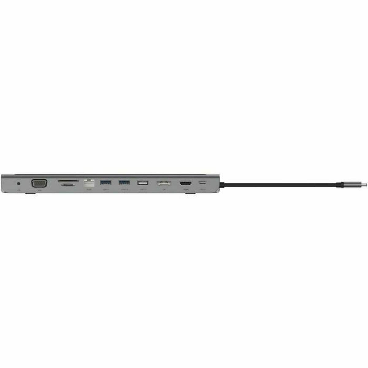Hub USB Belkin INC004BTSGY 100 W Plateado