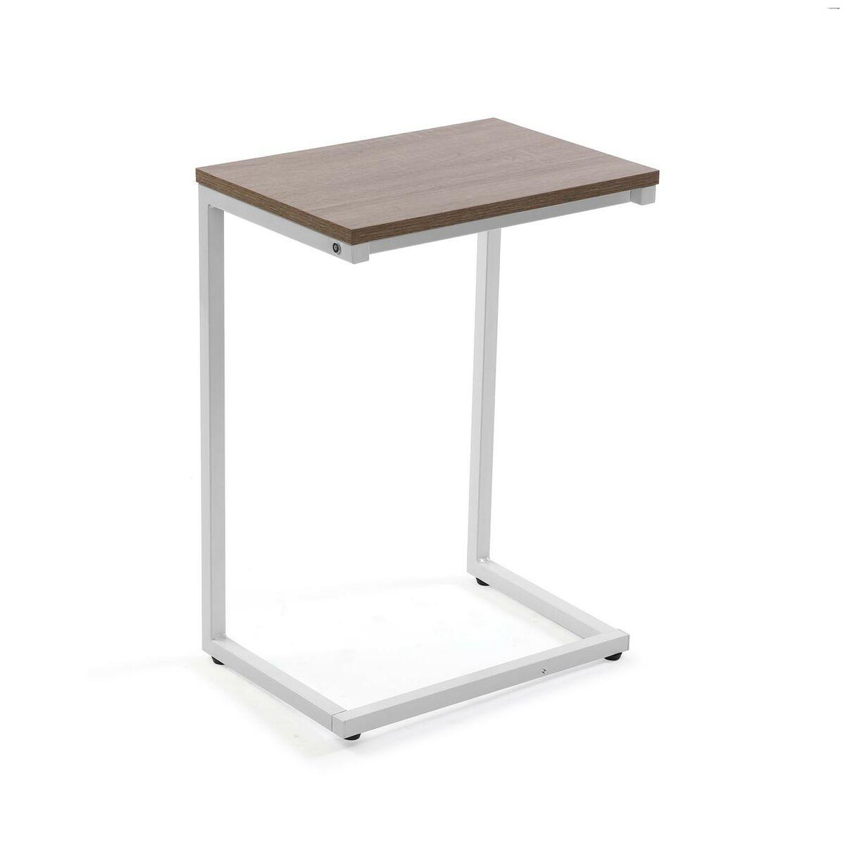 Juego de 3 mesas Versa Blanco Metal Madera MDF 30 x 60 x 46 cm