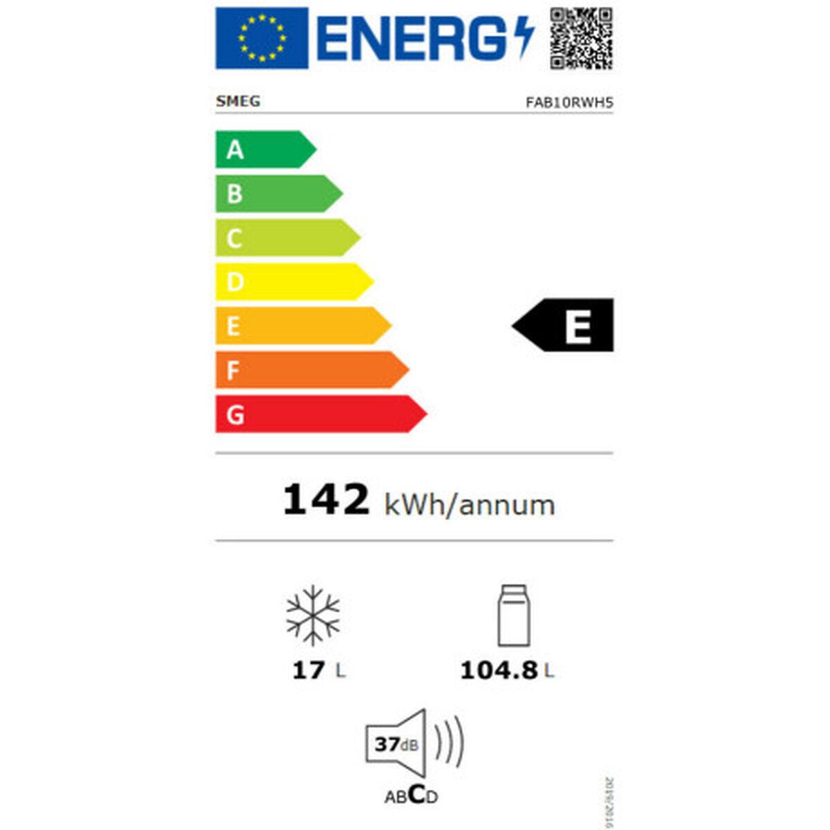 Frigorífico Smeg FAB10RWH5 Blanco
