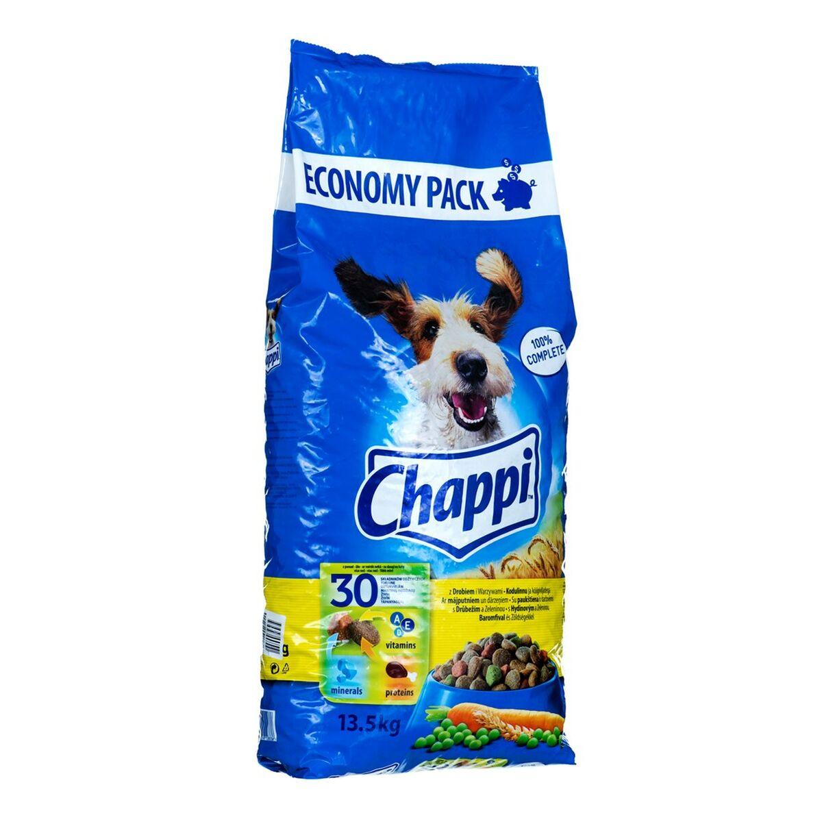 Pienso Chappi Adulto Pollo Ternera Vegetal Aves 13,5 kg