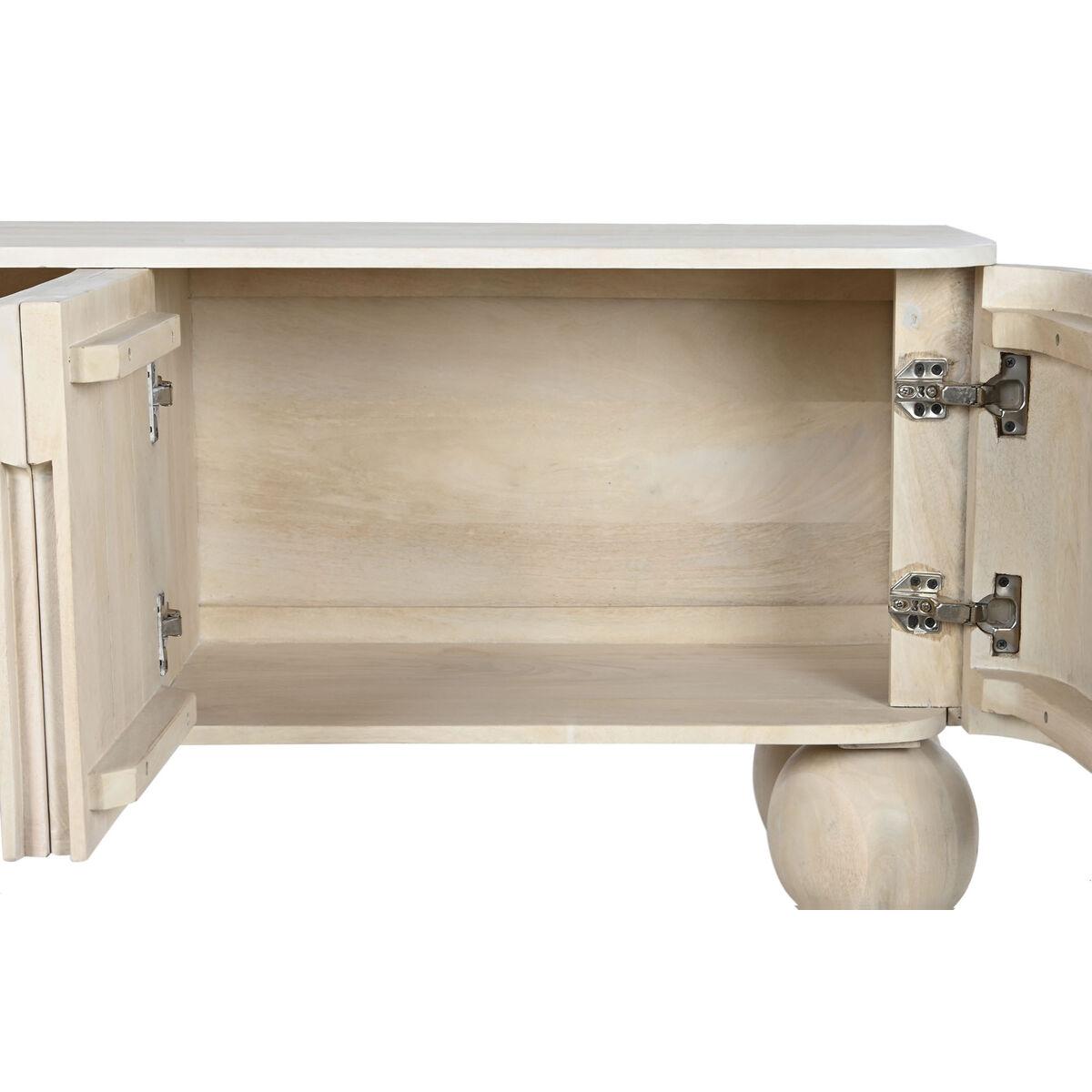 Mueble de TV Home ESPRIT Blanco Madera de mango 140 x 40 x 58 cm
