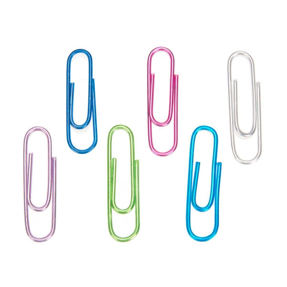 Clips Pincello 384 Multicolor Metal Pequeño (24 Unidades)