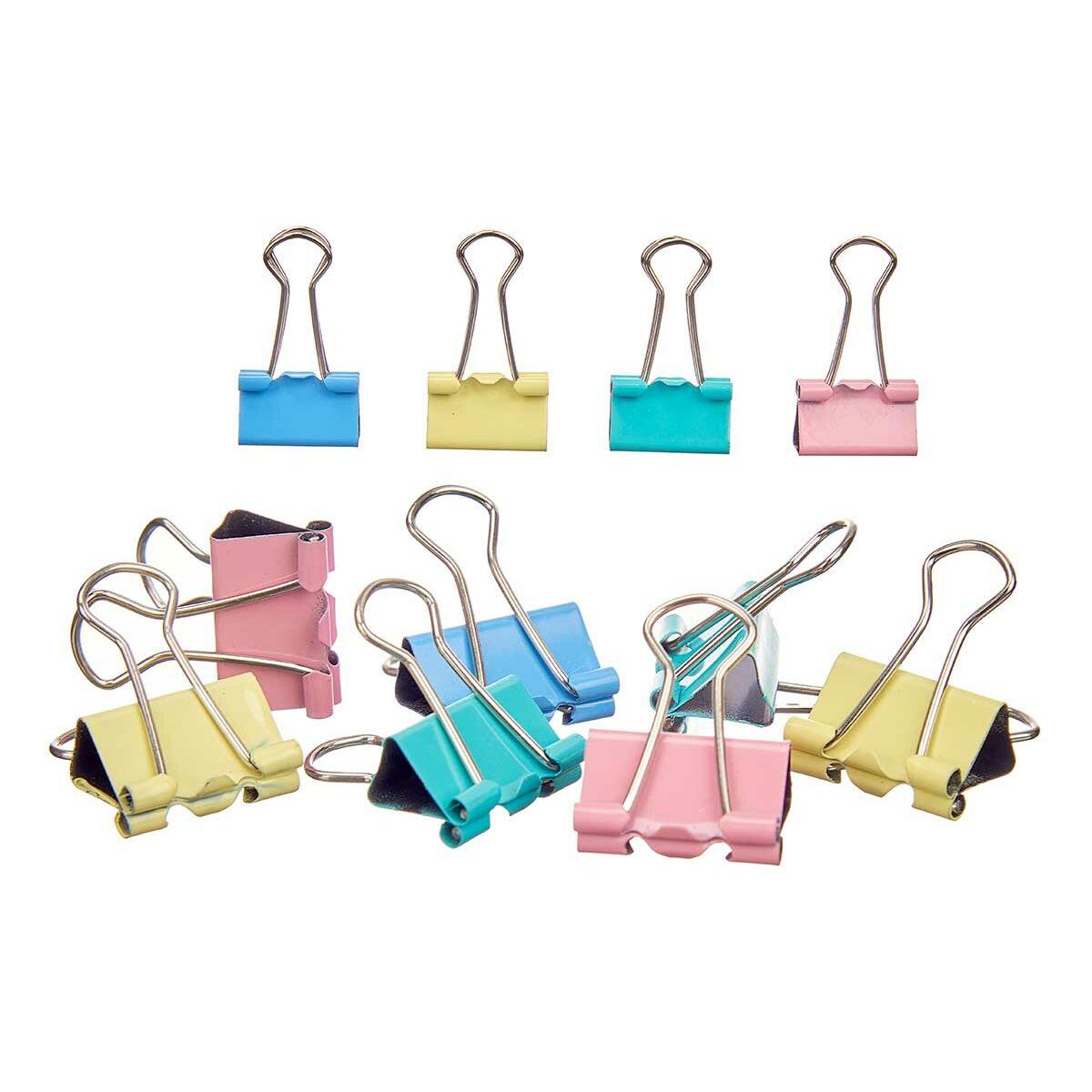 Pinzas Pincello 387 Multicolor Metal Clip Pequeño (24 Unidades)