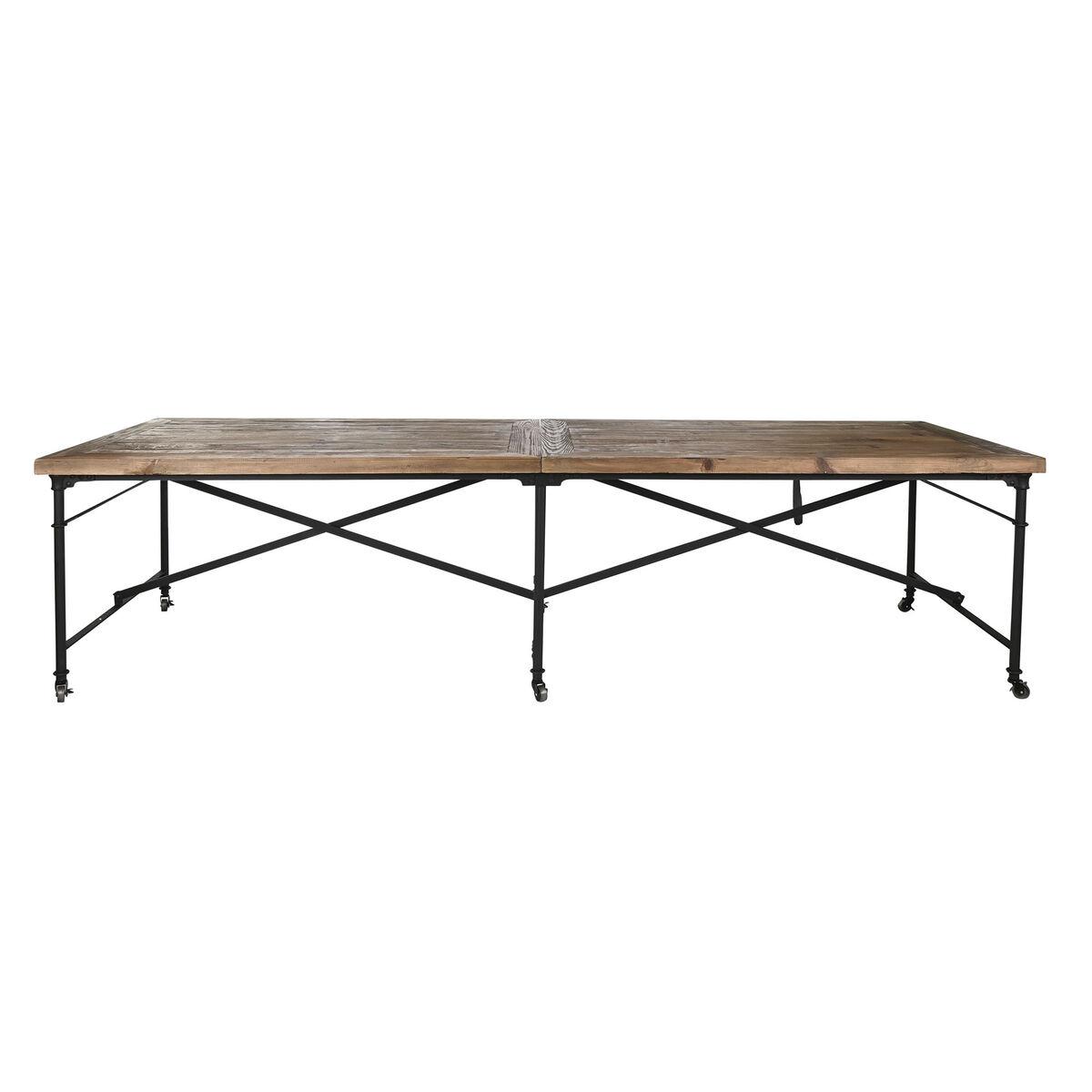 Mesa de Comedor Home ESPRIT Madera Metal 300 x 100 x 76 cm