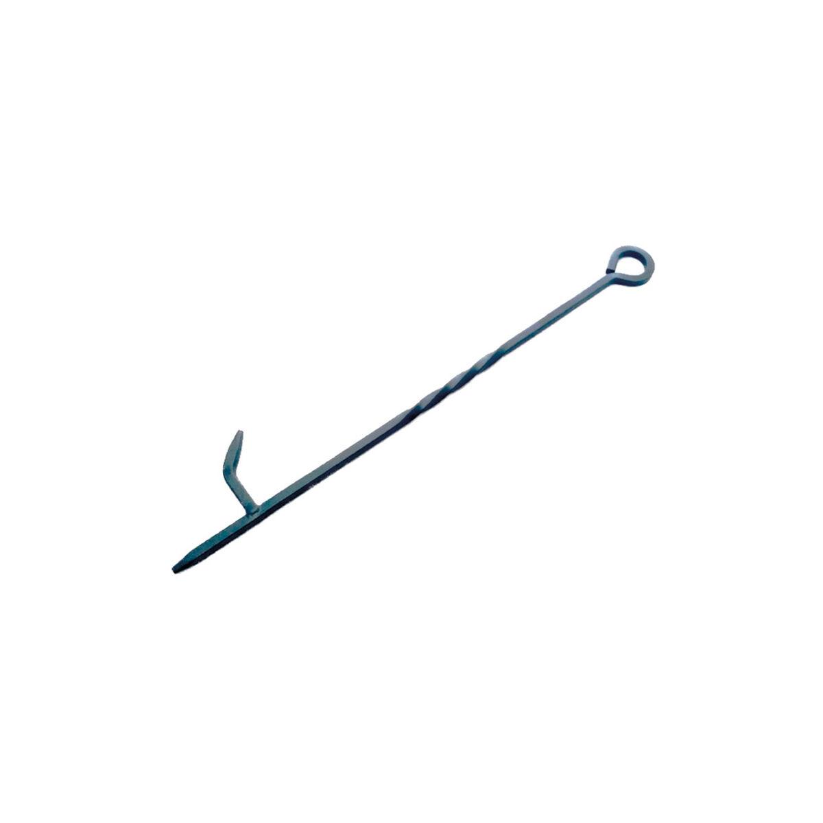 Atizador EDM 85761 Negro Metal 7 x 0,8 x 45,5 cm Gancho