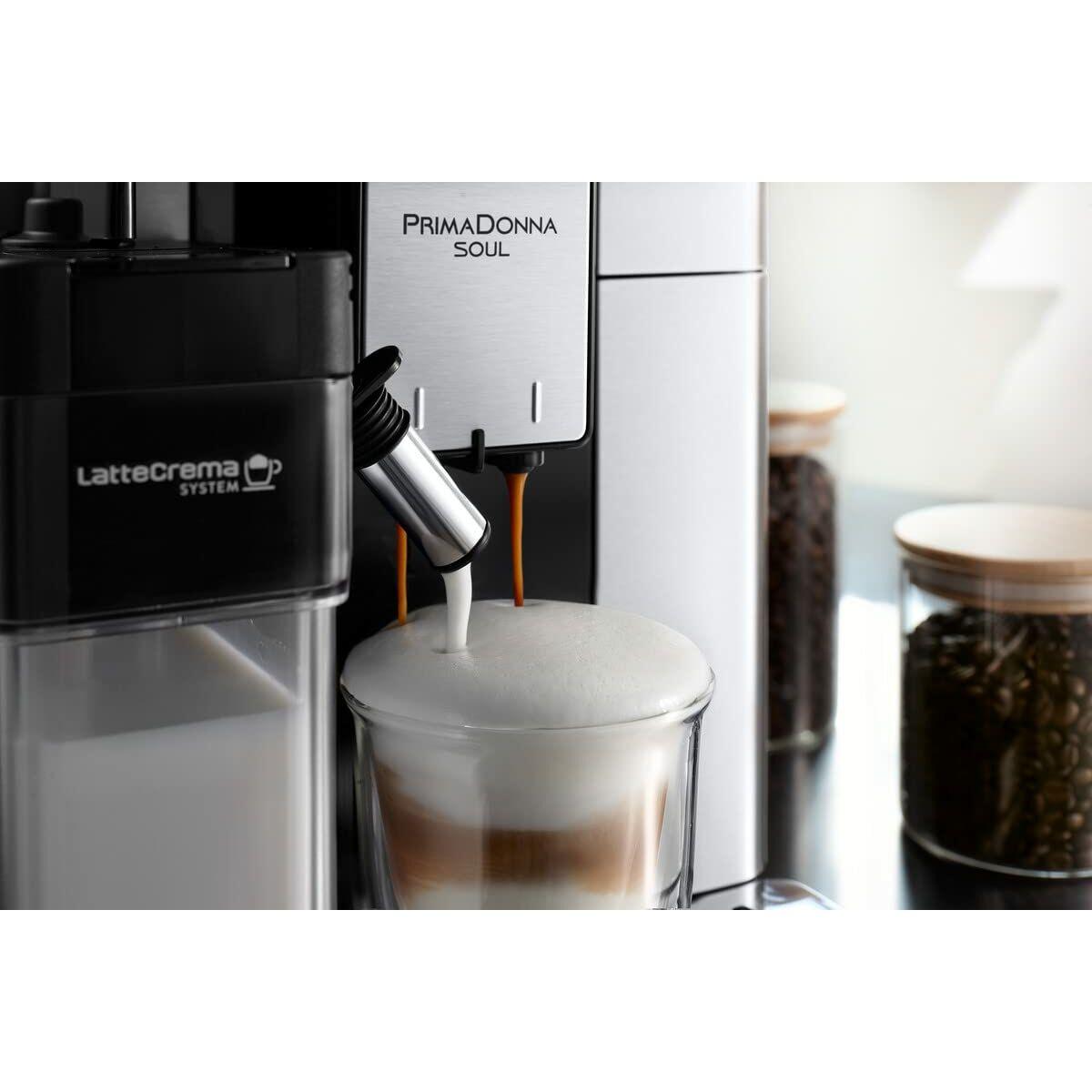 Cafetera Superautomática DeLonghi ECAM 610.75.MB Primadonna Soul Negro 1450 W 2,2 L