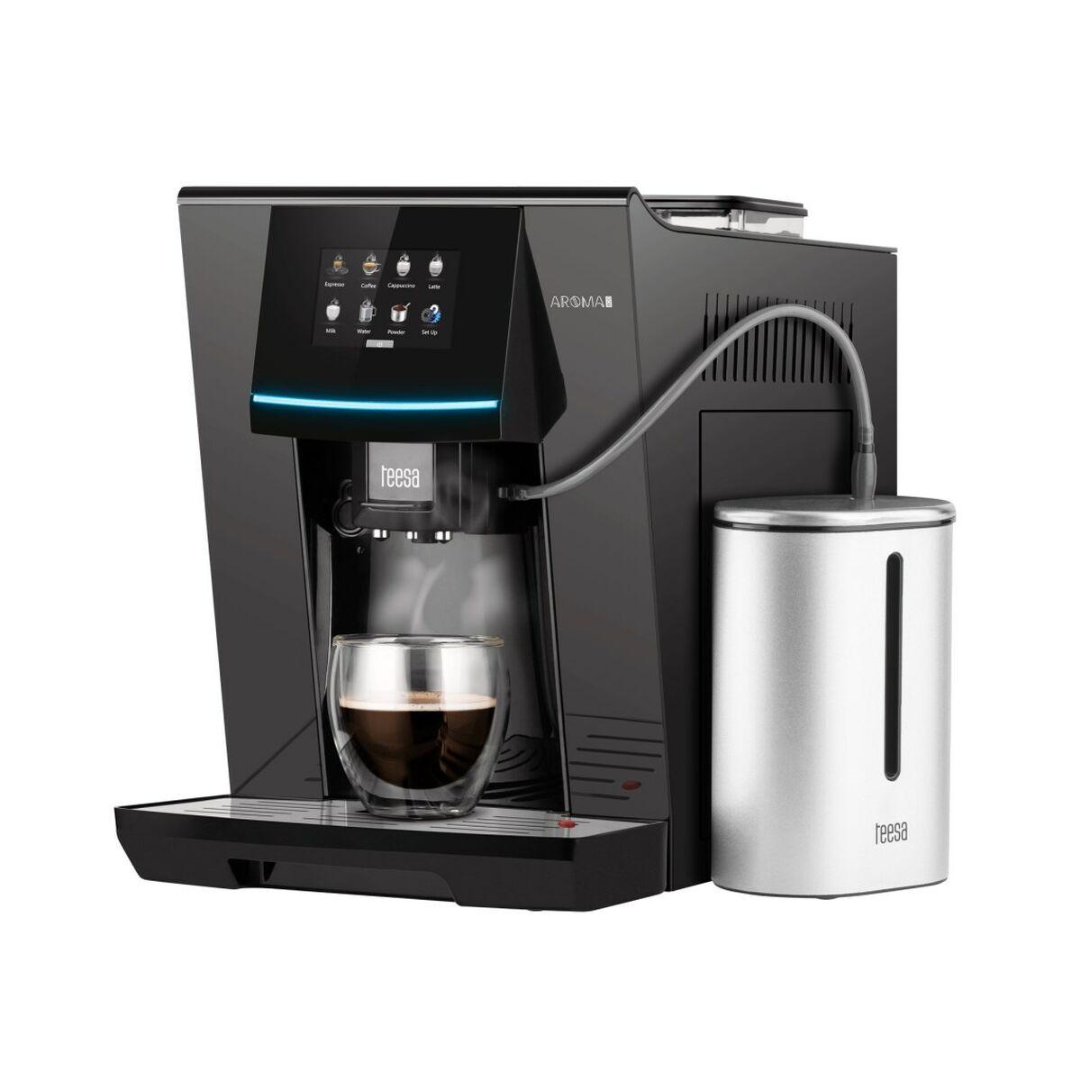 Cafetera Superautomática TEESA Aroma 800 Negro 1500 W 19 bar 2 L 250 g