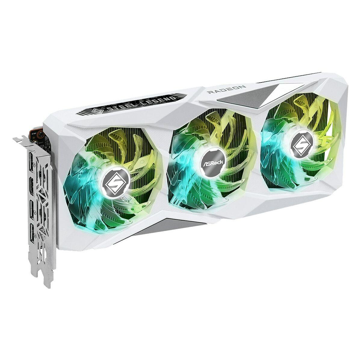 Tarjeta Gráfica ASRock RX7600 SL 8GO AMD AMD Radeon RX 7600 16 GB GDDR6