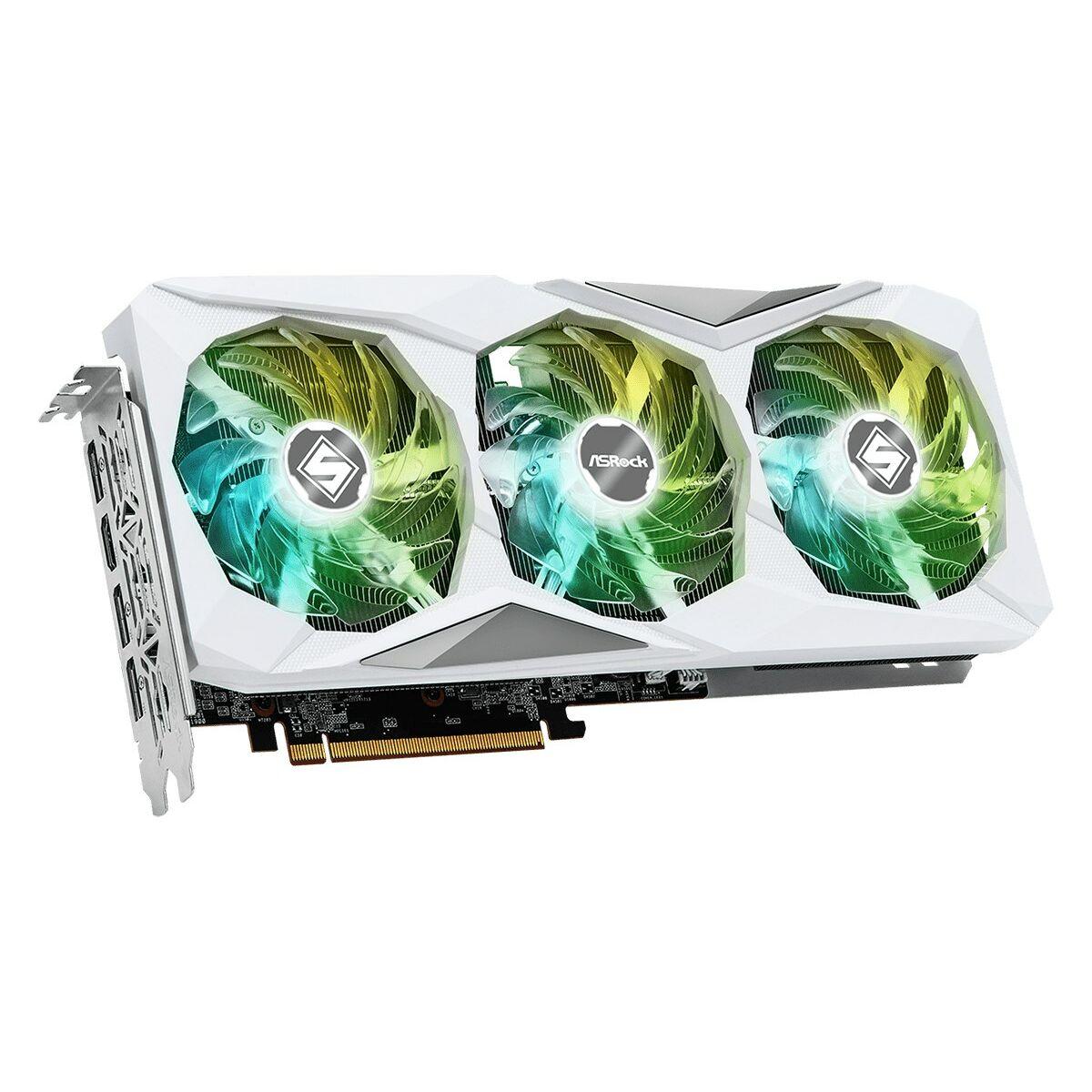 Tarjeta Gráfica ASRock RX7600 SL 8GO AMD AMD Radeon RX 7600 16 GB GDDR6