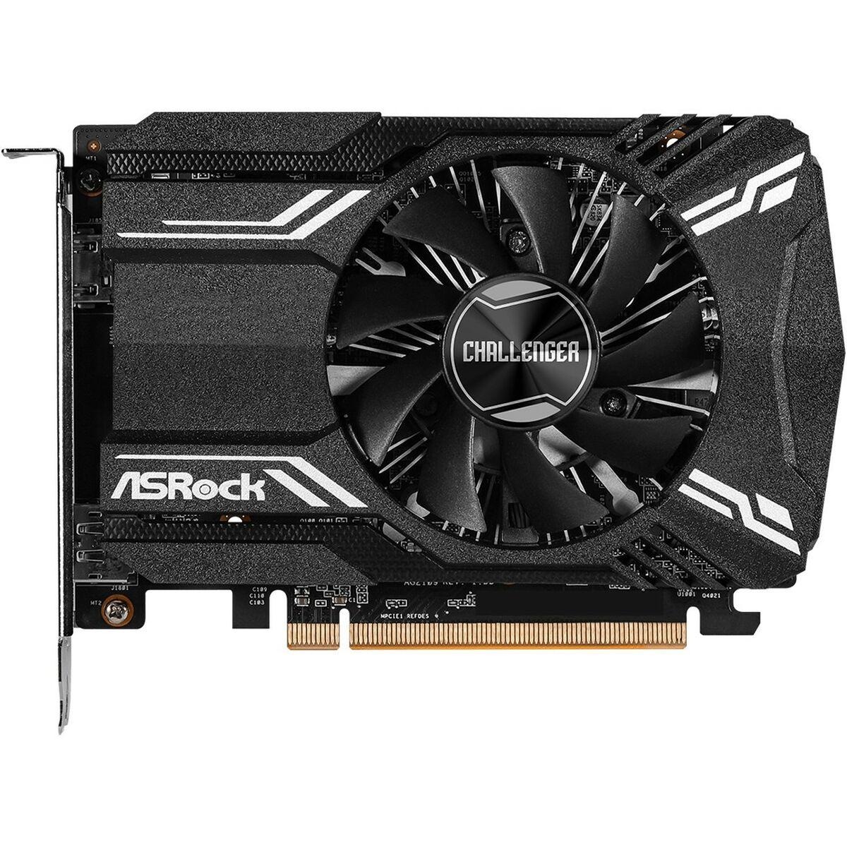 Tarjeta Gráfica ASRock RX6400 CLI 4G AMD Radeon RX 6400 GDDR6 4 GB