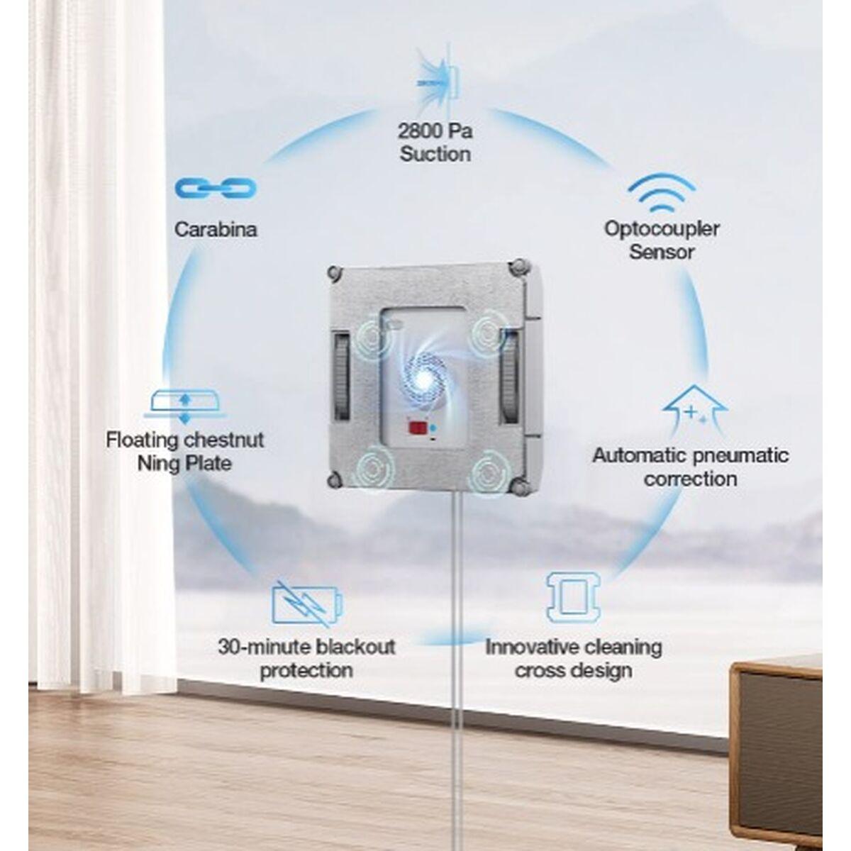 Robot Limpiacristales Inteligente ECOVACS Winbot W1 PRO 650 mAh