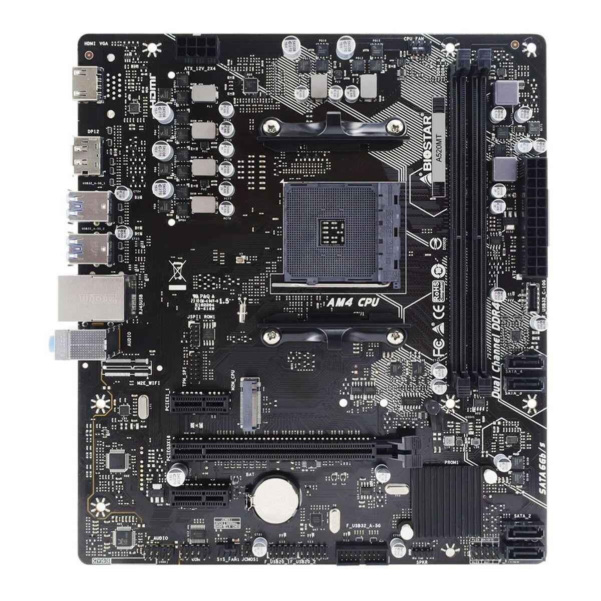 Placa Base Biostar A520MT AMD A520