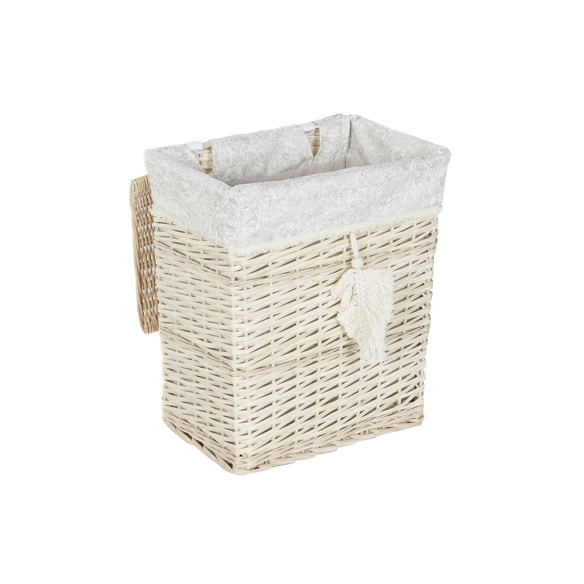 Juego de Cestos Home ESPRIT Crema Natural 47 x 35 x 55 cm