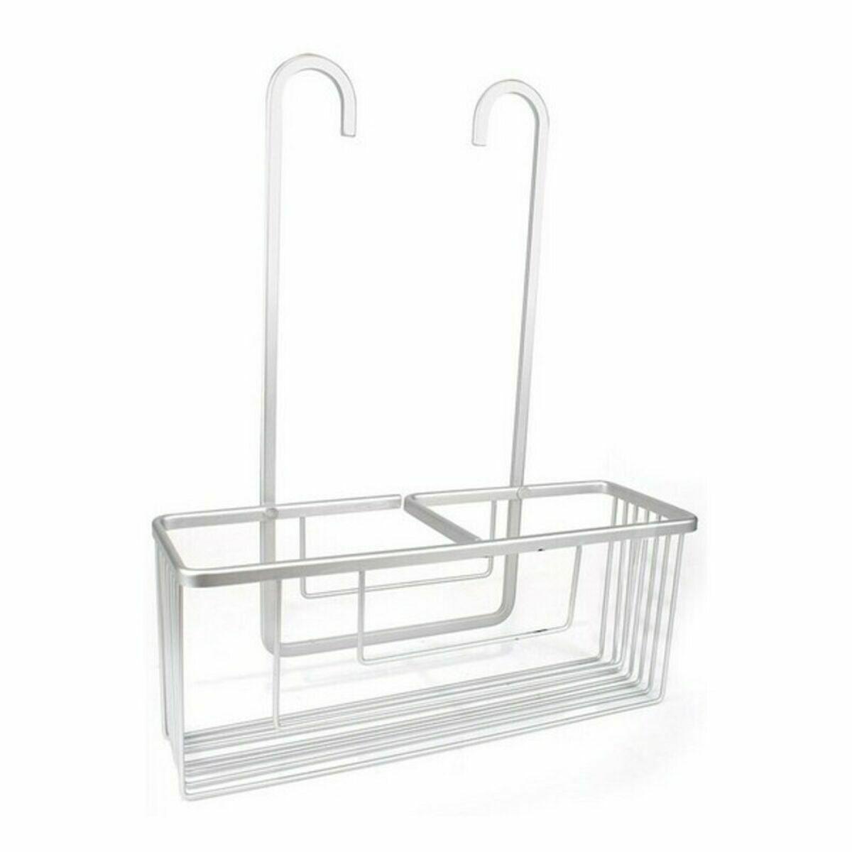 Estantería de Baño Confortime Alluma Plateado Aluminio 35,7 x 12,7 x 44,5 cm (6 Unidades)