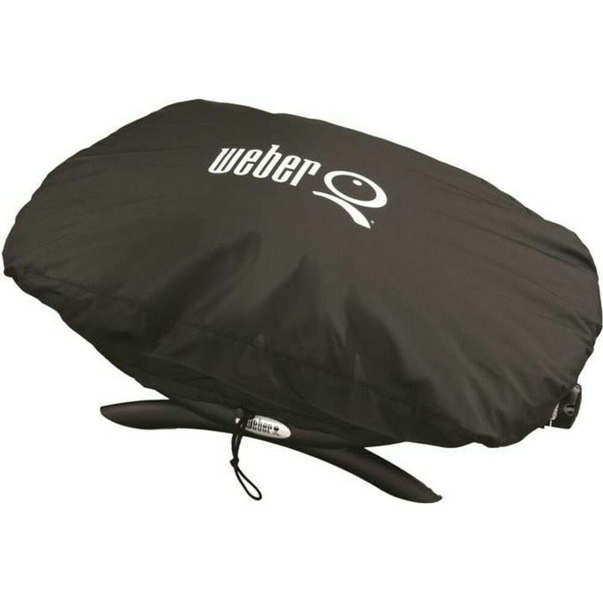 Funda Protectora para Barbacoa Weber Q 1000 Series Premium Negro Poliéster