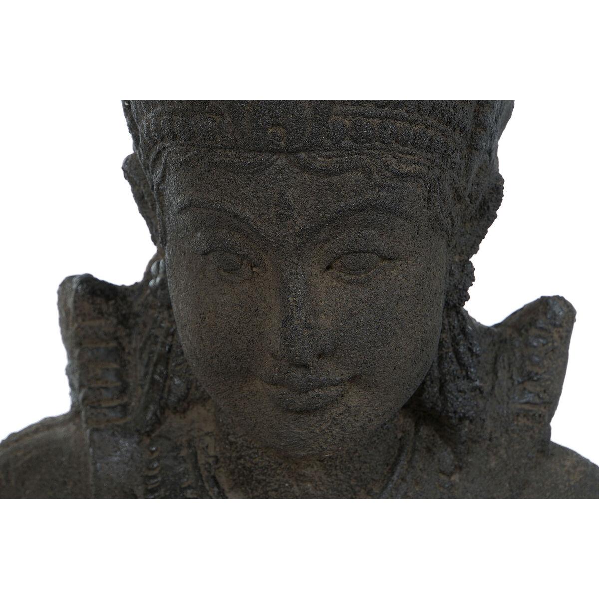 Figura Decorativa Home ESPRIT Gris oscuro 28 x 25 x 100 cm