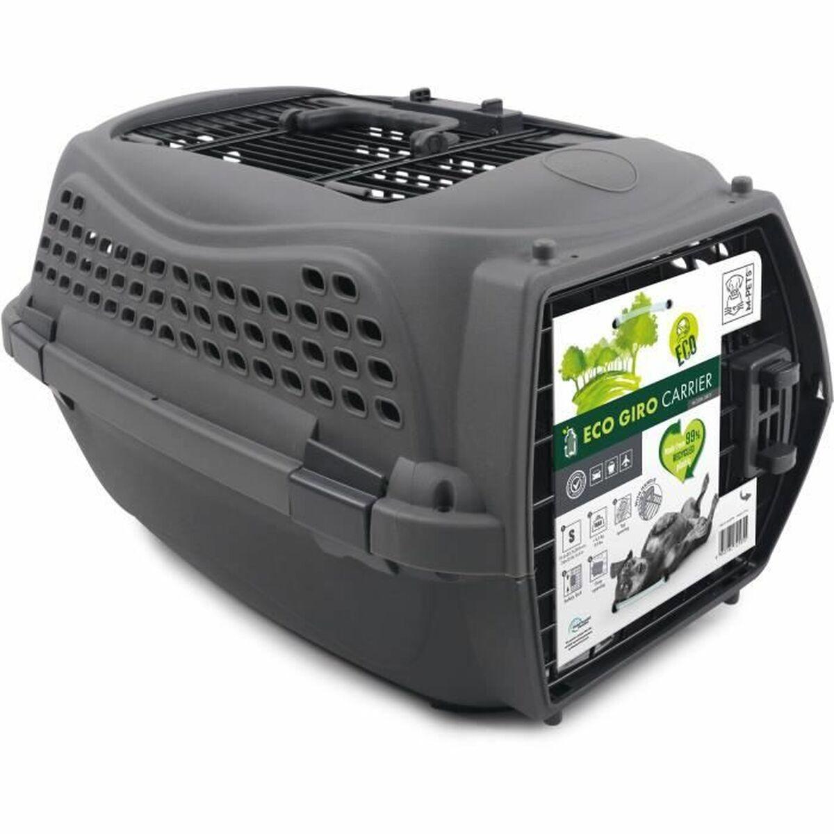 Transportín MPETS ECO GIRO S Gris Gris oscuro Plástico Gato