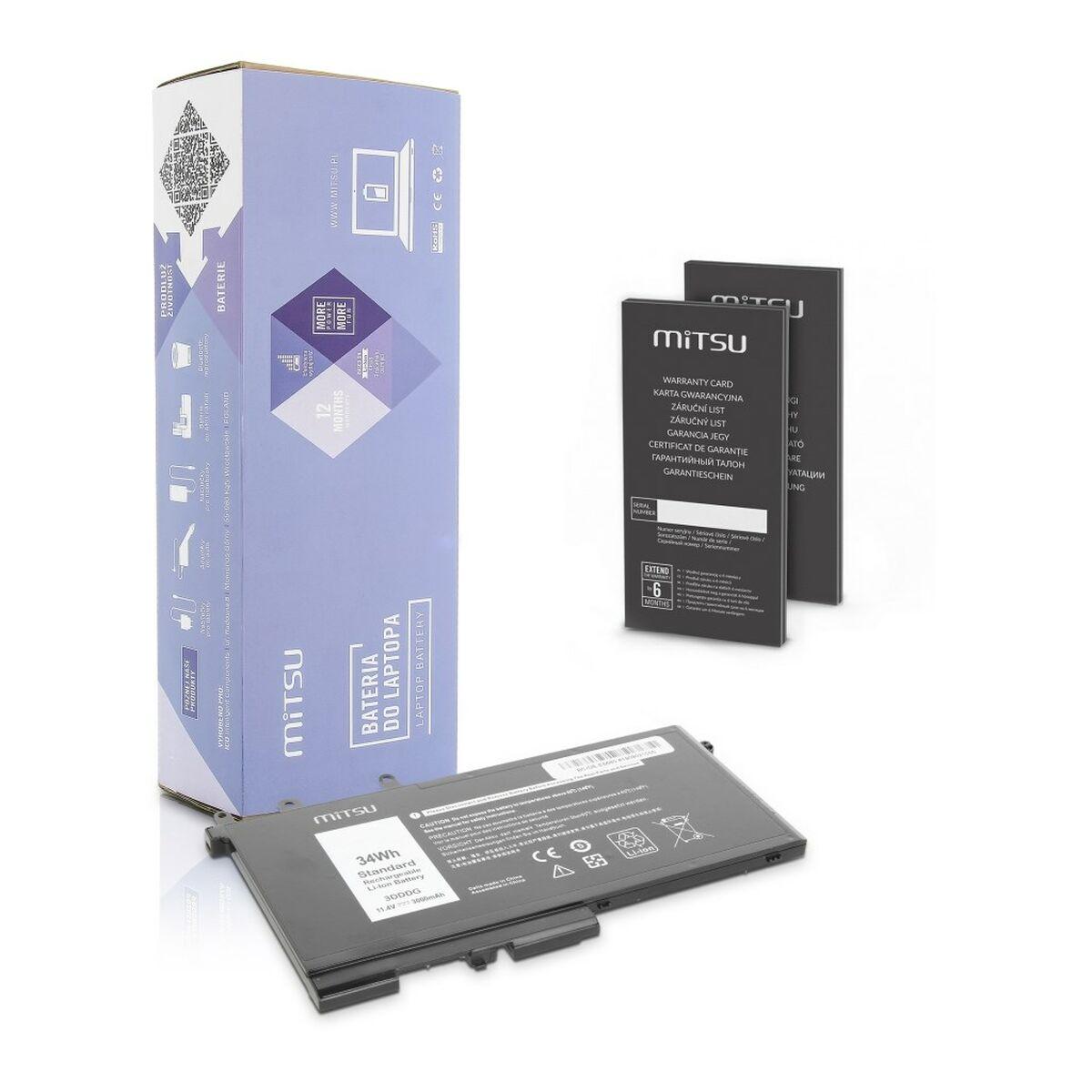 Batería para Portátil Mitsu 5BM308 Negro 3000 mAh