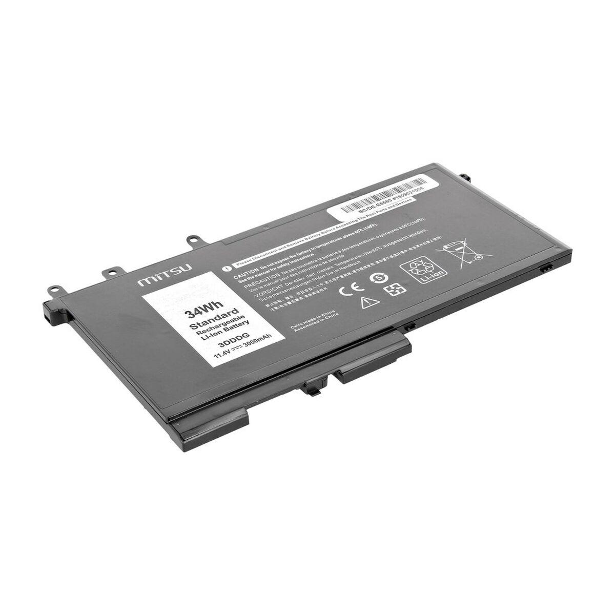 Batería para Portátil Mitsu 5BM308 Negro 3000 mAh