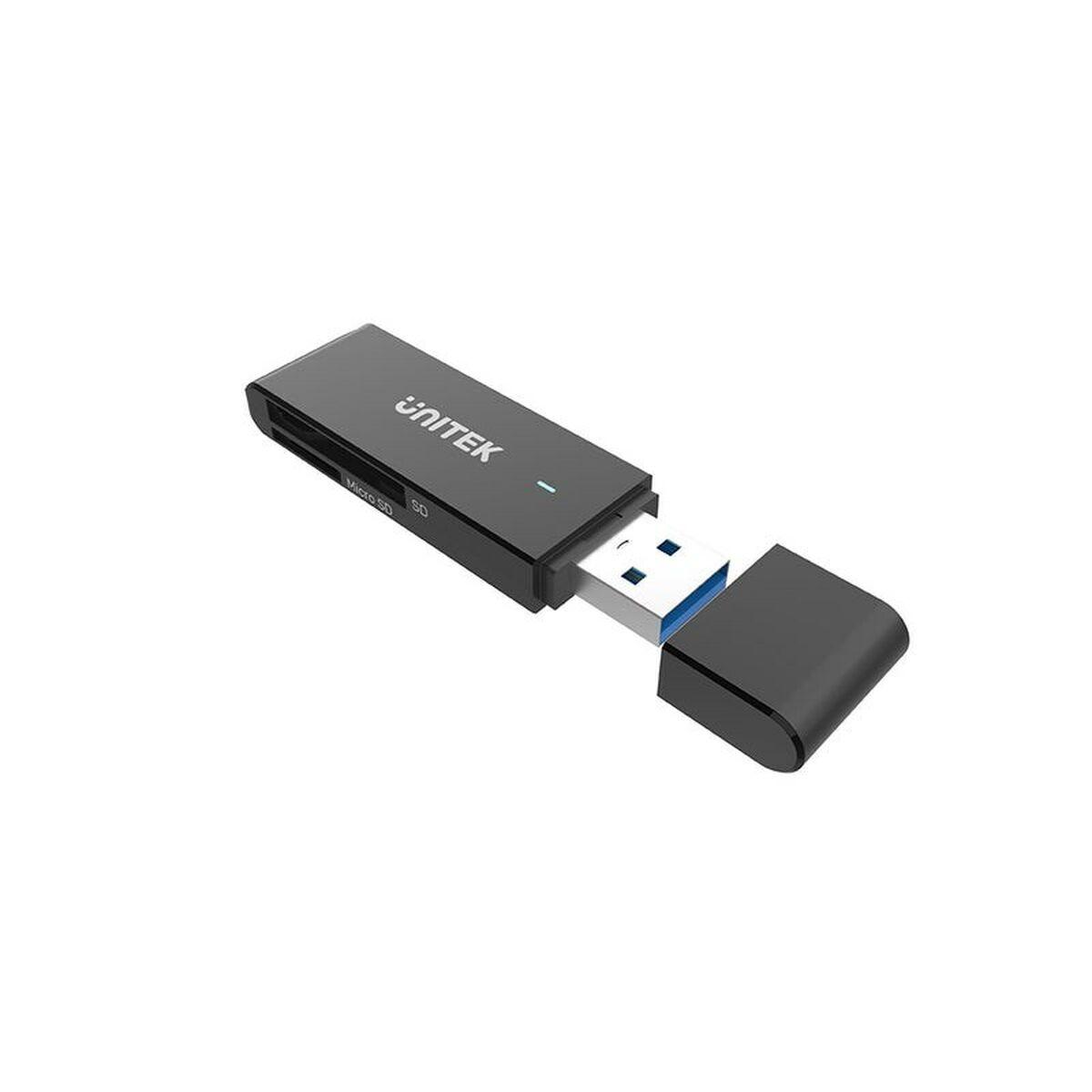 Lector de Tarjetas Externo Unitek Y-9327A Negro