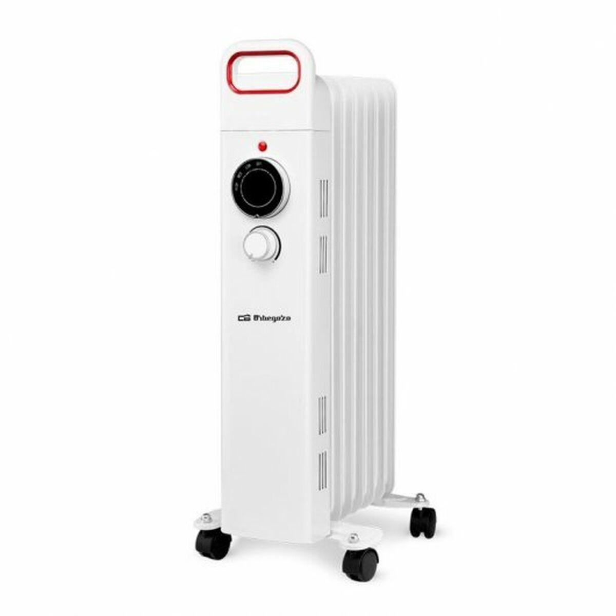 Radiador de Aceite Orbegozo RU 1500 Blanco 1500 W