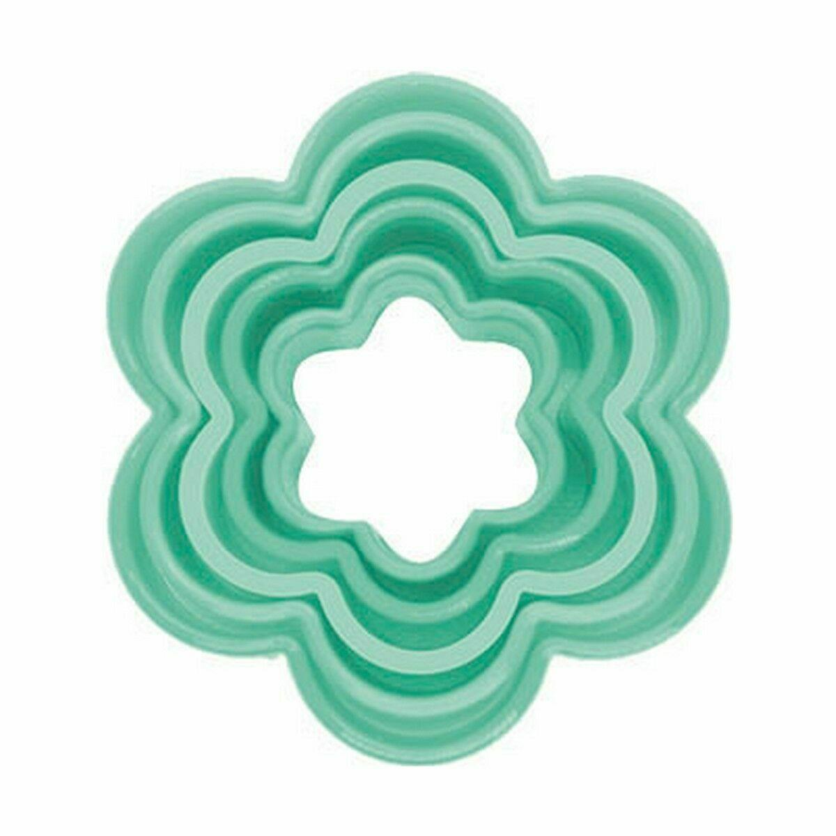 Set de Moldes de Repostería Wooow Silicona 5 Piezas 9,5 cm (36 Unidades)
