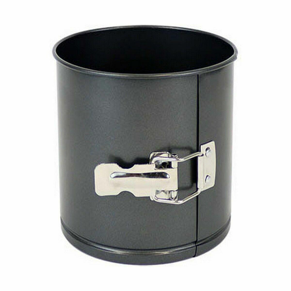 Molde Desmontable Quttin Acero al carbono Negro 14 x 12 cm (12 Unidades)