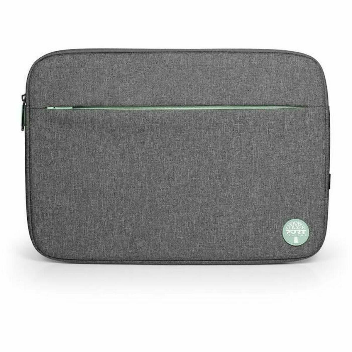 Funda para Portátil Port Designs YOSEMITE Eco Gris 39 x 28 x 3 cm