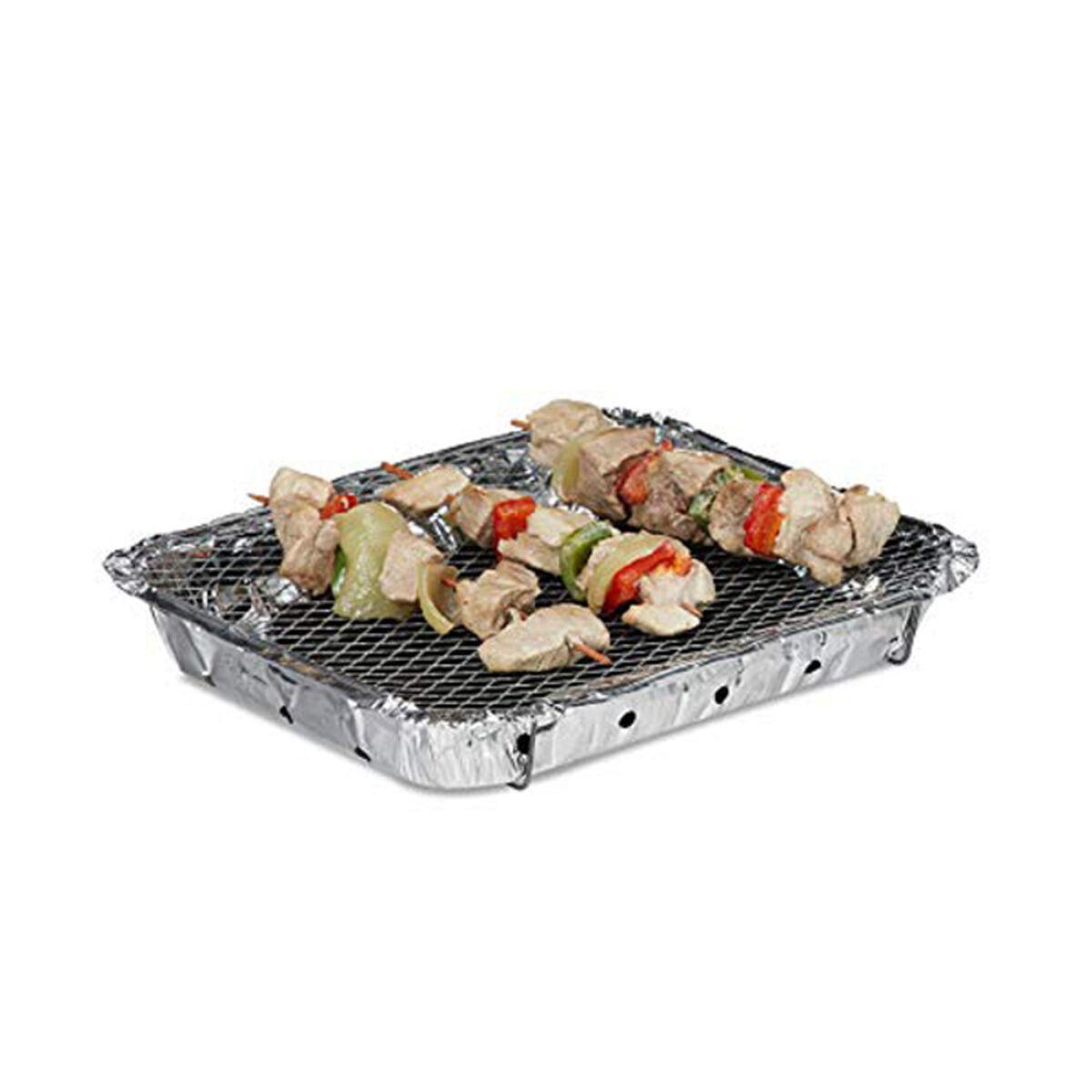 Barbacoa Desechable Acero Inoxidable Aluminio