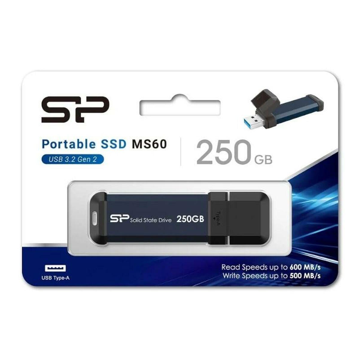 Disco Duro Externo Silicon Power MS60 250 GB 250 GB SSD