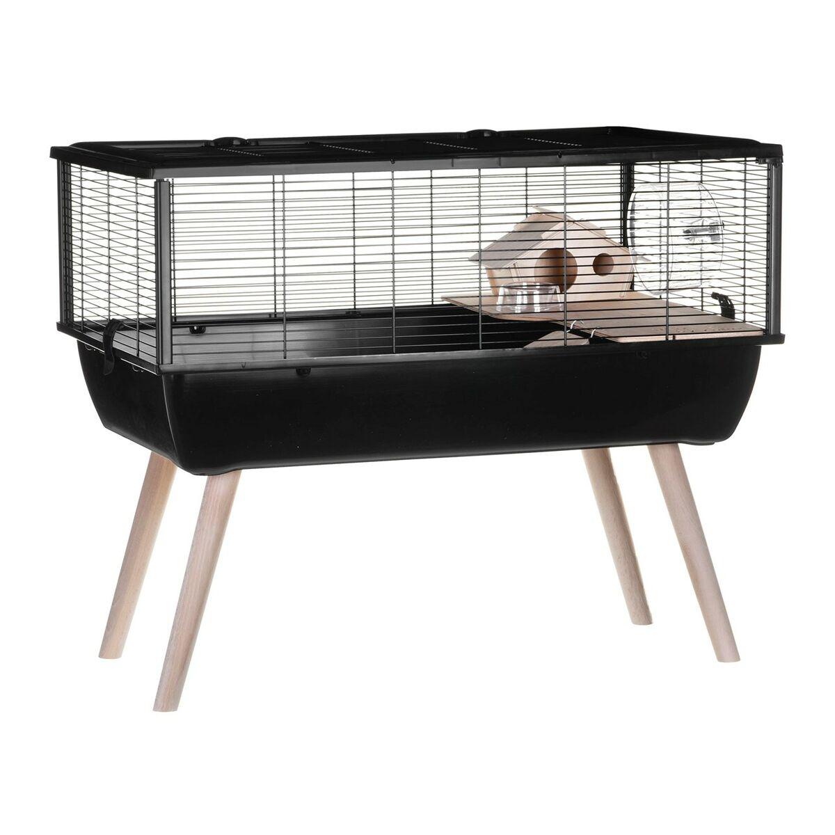 Jaula Zolux                                 Madera Metal Plástico 48 x 48 x 36 cm (1 Pieza)