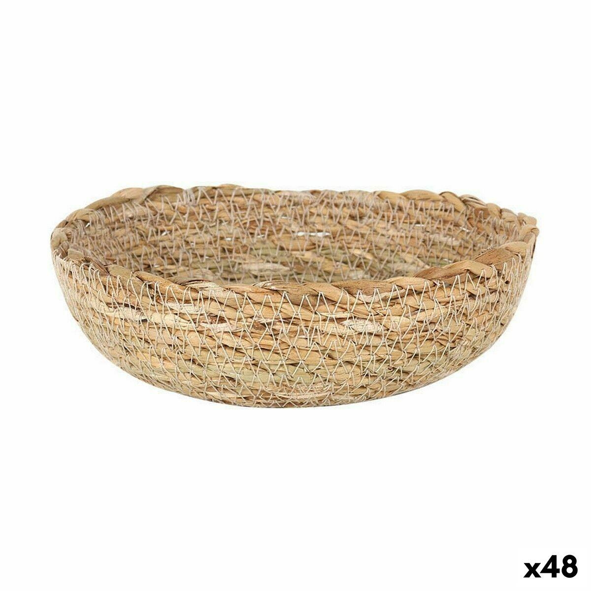 Cesta Multiusos Privilege Privilege Marrón Mimbre 16 x 16 x 5,5 cm (48 Unidades)